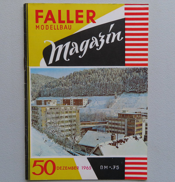 Faller AMS ~~ Modellbau Magazin 50 von 1965 #DEZ1911