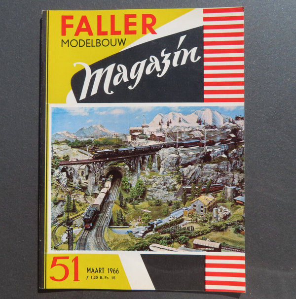 Faller  AMS ~~ Faller Magazin 51 von 1966 (BNL1634)
