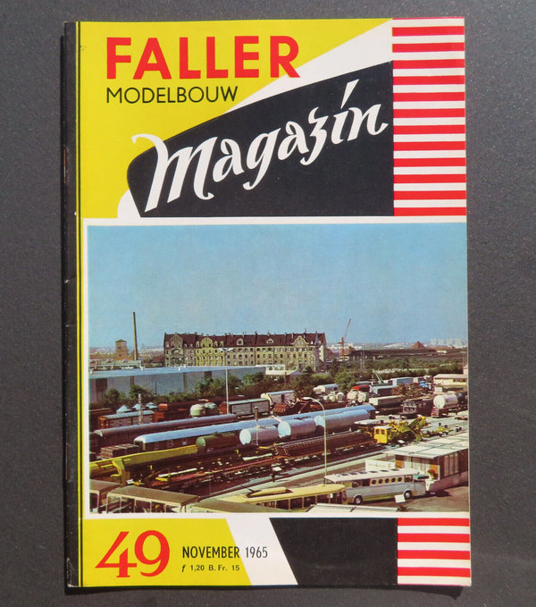 Faller  AMS ~~ Faller Magazin 49 von 1965 (BNL1636)