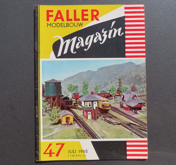 Faller  AMS ~~ Faller Magazin 47 von 1965 (BNL1638)