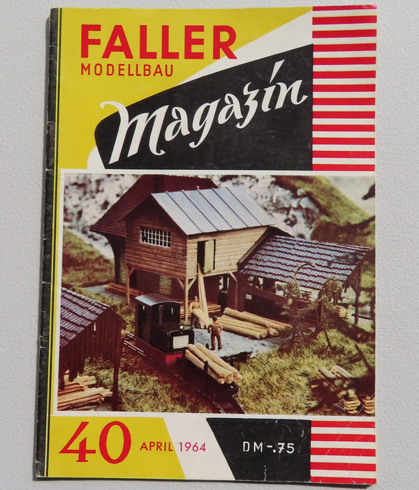 Faller AMS -- Modellbau Magazin 40 von 1964 #DEZ1920