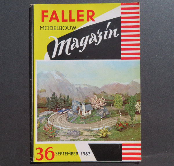Faller  AMS ~~ Faller Magazin 36 von 1963 (BNL1649)