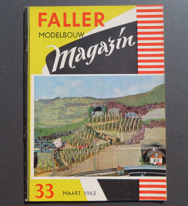 Faller  AMS ~~ Faller Magazin 33 von 1963 (BNL1652)