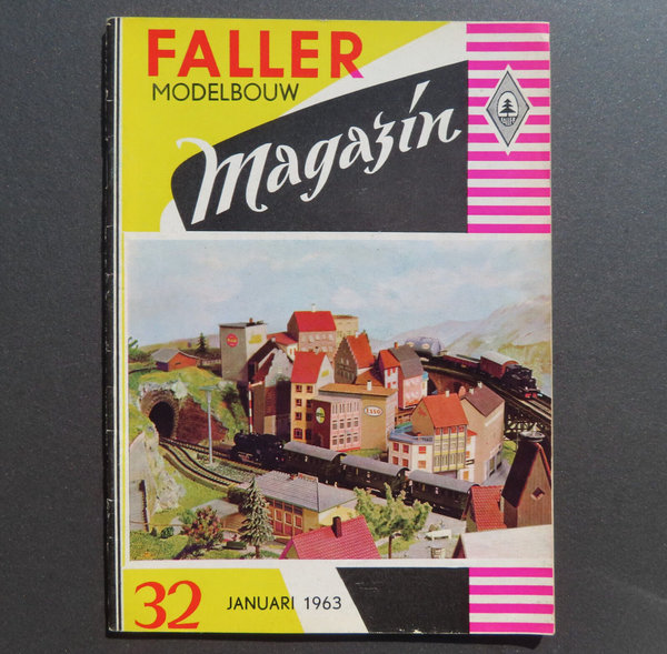Faller  AMS ~~ Faller Magazin 32 von 1963 (BNL1653)