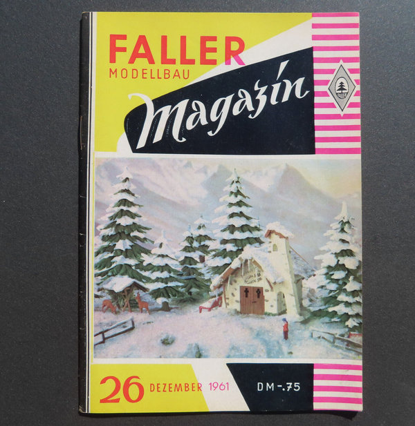 Faller  AMS ~~ Faller Magazin 26 von 1961 (BNL1659)