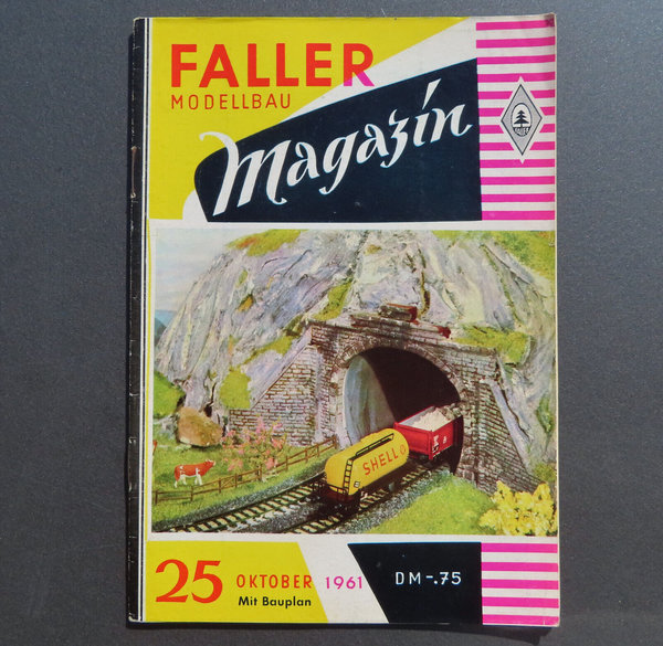 Faller  AMS ~~ Faller Magazin 25 von 1961 (BNL1660)