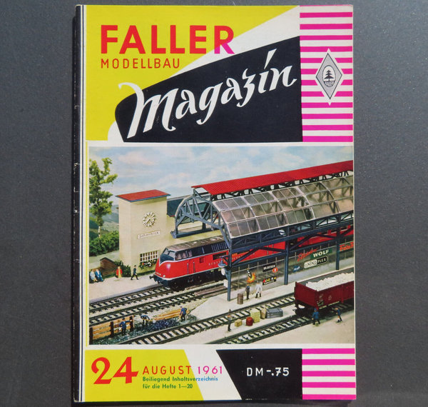Faller  AMS ~~ Faller Magazin 24 von 1961 (BNL1661)