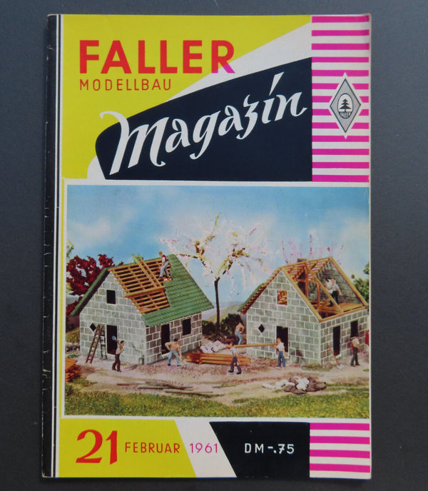 Faller  AMS ~~ Faller Magazin 21 von 1961 (BNL1664)