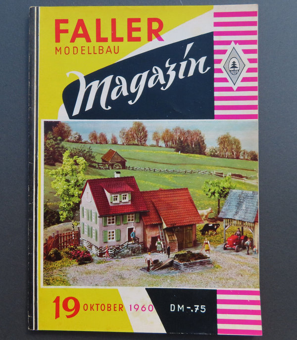 Faller  AMS ~~ Faller Magazin 19 von 1960 (BNL1666)