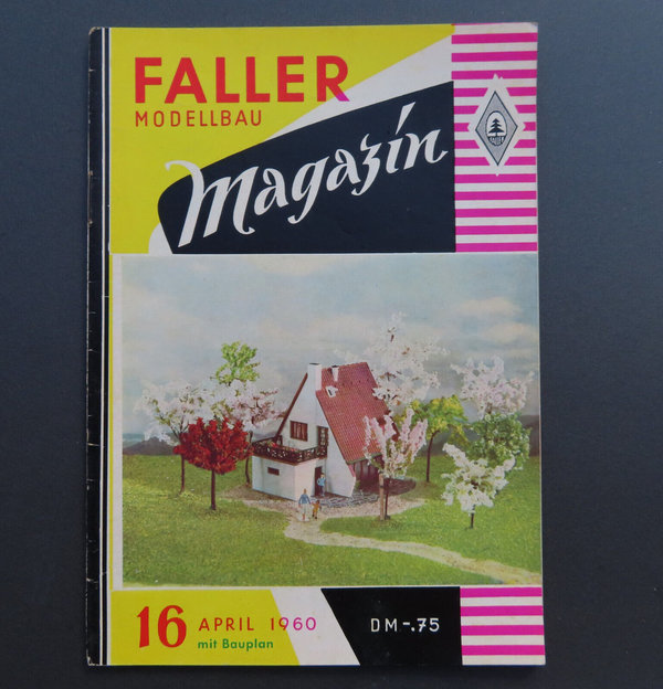 Faller  AMS ~~ Faller Magazin 16 von 1960 (BNL1669)