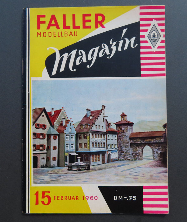 Faller  AMS ~~ Faller Magazin 15 von 1960 (BNL1670)