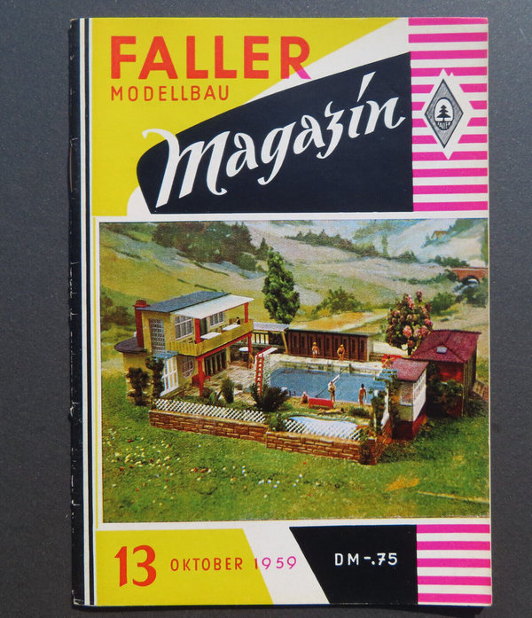 Faller  AMS ~~ Faller Magazin 13 von 1959 (BNL1672)