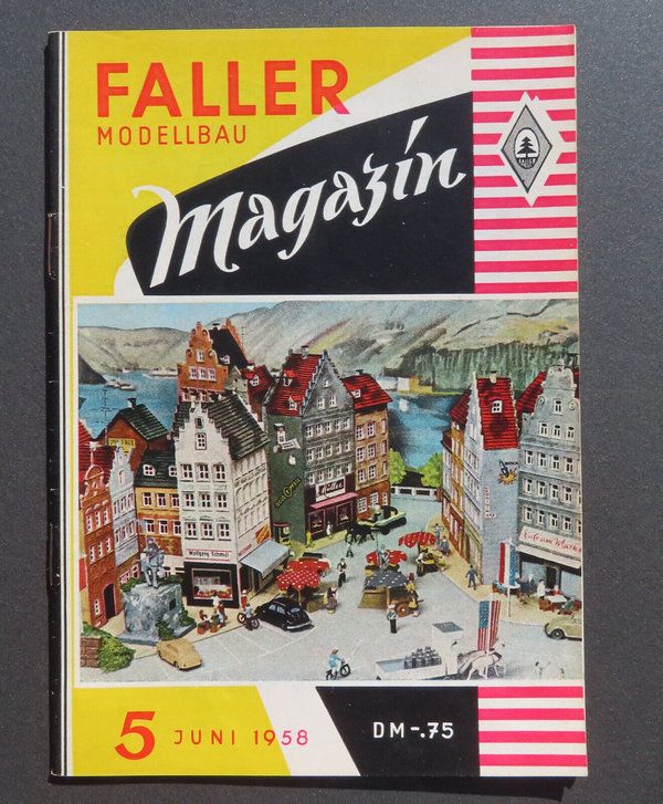 Faller  AMS ~~ Faller Magazin 5 von 1958 (BNL1680)