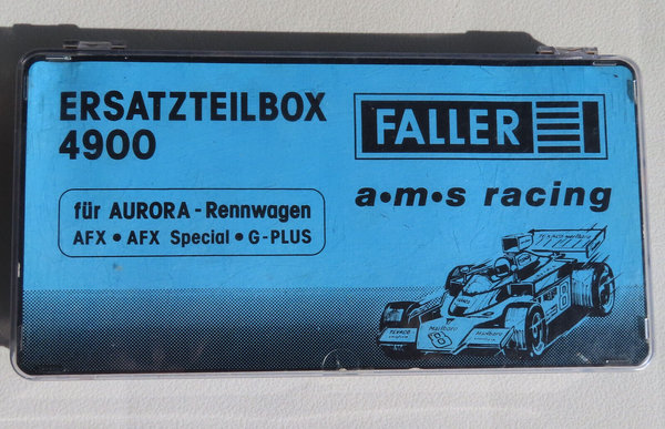 Faller AMS 4900 ~~ Original Ersatzteilbox für G-Plus und AFX Autos (DEZ951)
