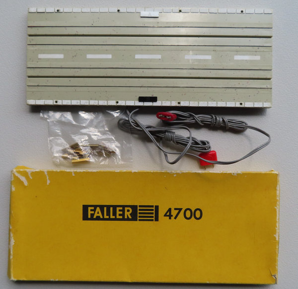 Faller AMS 4700 -- Anschlussschiene in OVP, 60er Jahre Spielzeug #DEZ2052