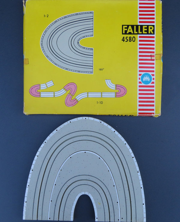 Faller AMS 4580 --- Spitzkehre in OVP, 60er Jahre Spielzeug (BNL1900)