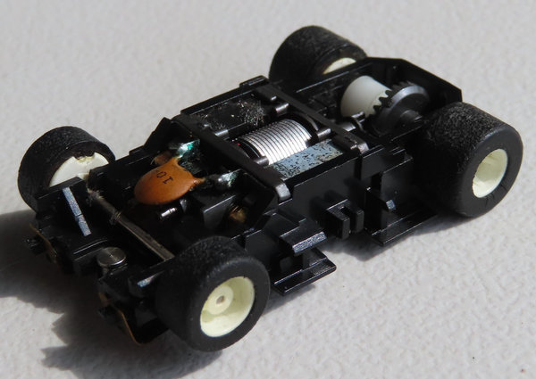 Für H0 Slotcar Racing Modellbahn ~~ Tyco Motor, 70er Jahre Spielzeug (DEZ956)