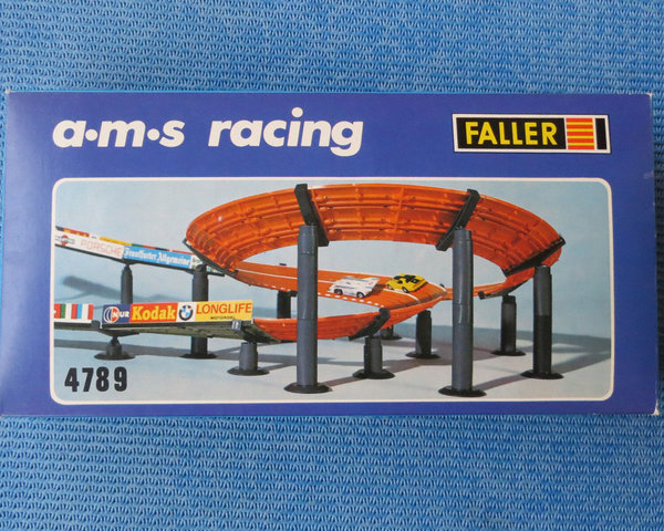 Faller AMS 4789 -- Fahrbahnstützen-Set in OVP, 70er Jahre Spielzeug (NUS22)