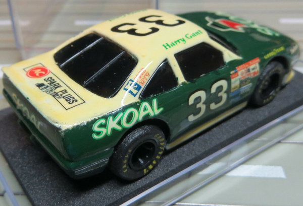H0 Slotcar Racing Modellbahn ~~ Nascar mit Tyco Motor in Klarsicht Box (EBS506)
