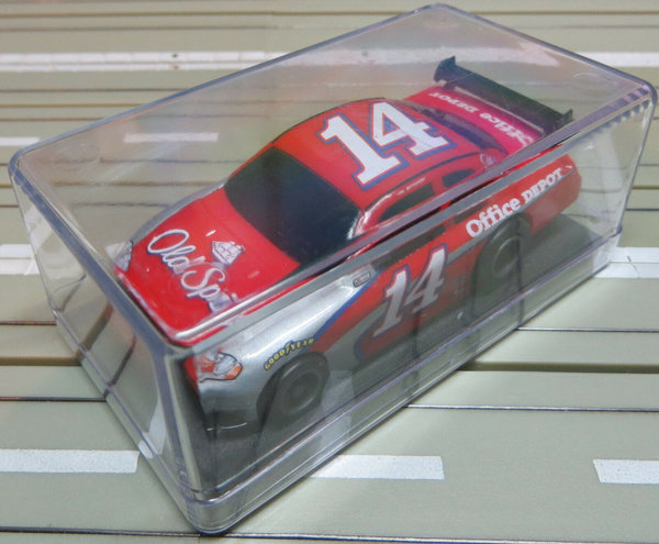 H0 Slotcar Racing Modellbahn --- Nascar mit Life Like Motor in Box (EBS527)