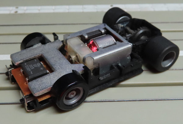 Für H0 Slotcar Racing Modellbahn ~~ Tyco Motor, 70er Jahre Spielzeug ☺ (DEZ1139)