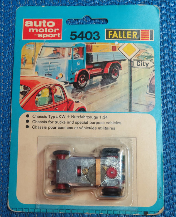 Faller AMS 5403 ~~ Zinkmotor für LKW in OVP, 60er Jahre Spielzeug (DEZ1349)