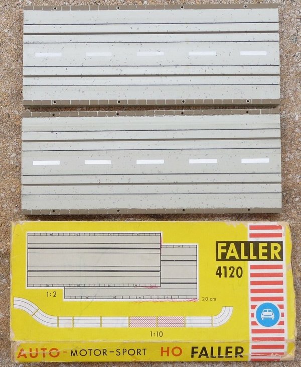 Faller AMS 4120 -- 2 x Gerade 20 cm in OVP #110720 (JU360)