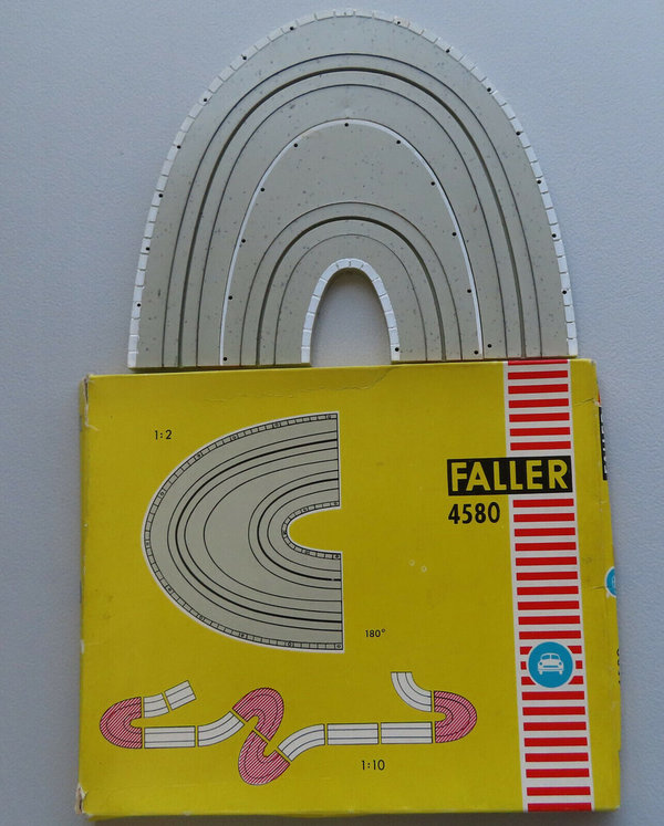 Faller AMS 4580 --- Spitzkehre in OVP, 60er Jahre Spielzeug (BNL928)
