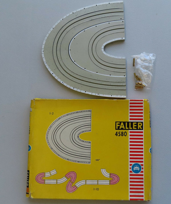 Faller AMS 4580 --- Spitzkehre in OVP, 60er Jahre Spielzeug (BNL926)