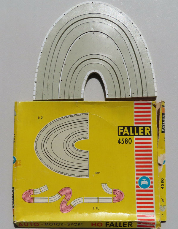 Faller AMS 4580 --- Spitzkehre in OVP, 60er Jahre Spielzeug (BNL920)