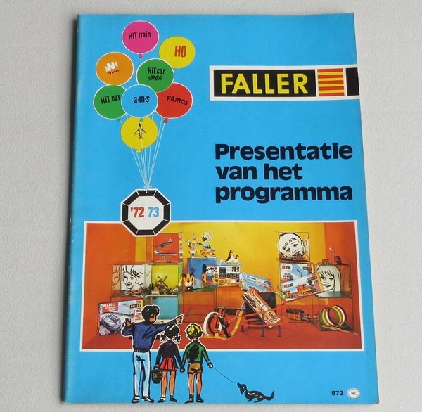 Faller -- Modellbau Katalog 1972/73, Sprache: niederländisch (BNL901)