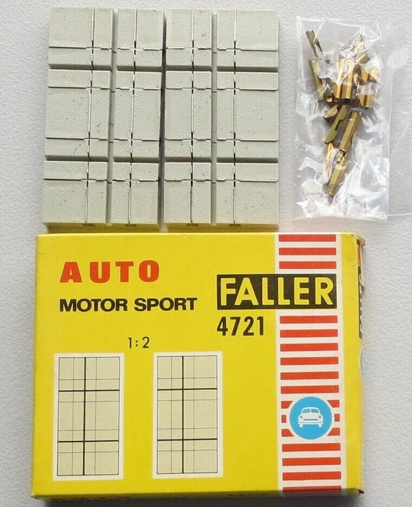 Faller AMS 4721 -- Kreuzung einspurig/zweispurig, 60er Jahre Spielzeug (BNL860)