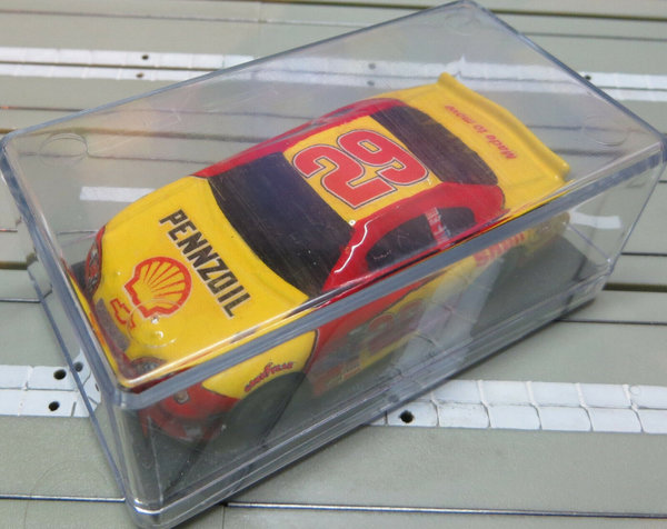 H0 Slotcar Racing Modellbahn --- Nascar Shell mit Life Like Motor in Box EBS568