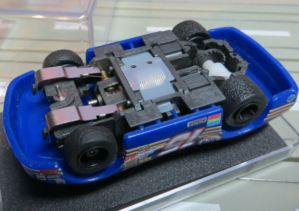 H0 Slotcar Racing Modellbahn -- Nascar mit Tyco Motor in Klarsicht Box EBS575
