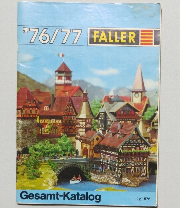 Faller -- Modellbau Jahres Katalog 1976/77 (BNL824)