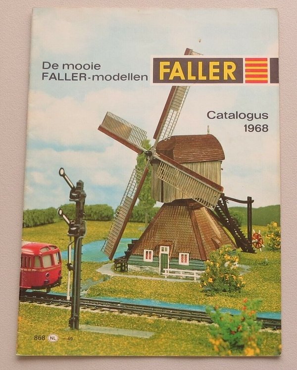 Faller -- Modellbau Jahres Katalog 1968 - Sprache Niederländisch (BNL815)