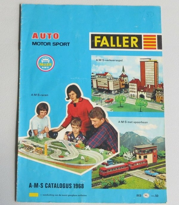 Faller -- Modellbau Katalog 1968, Sprache Niederländisch (BNL699)