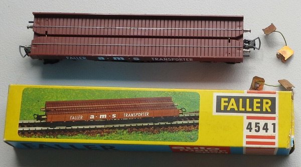 Faller AMS 4541 -- Verladewagen/Transporter, 60er Jahre Spielzeug (BNL652)