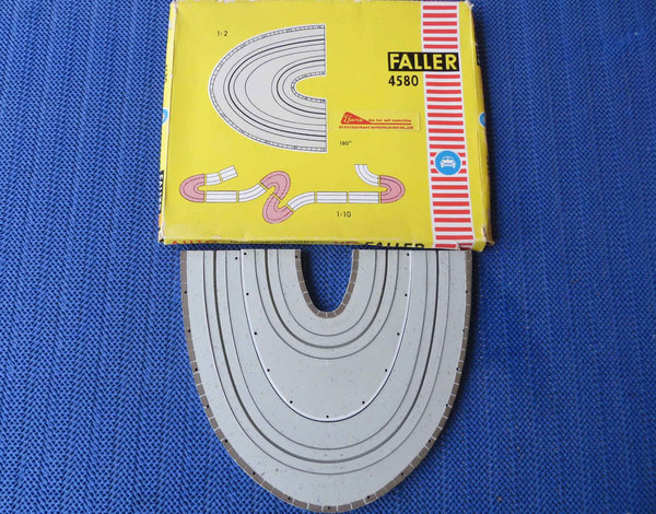 Faller AMS 4580 --- Spitzkehre, 60er Jahre Spielzeug #BNL2046