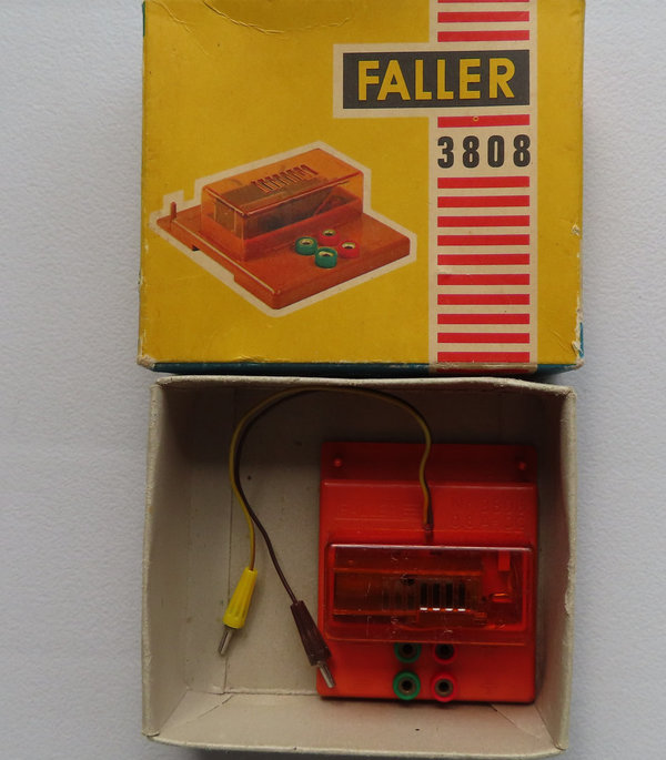 Faller AMS 3808 -- Gleichrichter in OVP, Funktion ok #DEZ2359