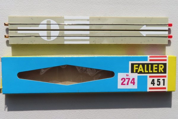 Faller AMS 451 ~~ Schiene für Kehrschleife in OVP, 60er Jahre Spielzeug #DEZ2511
