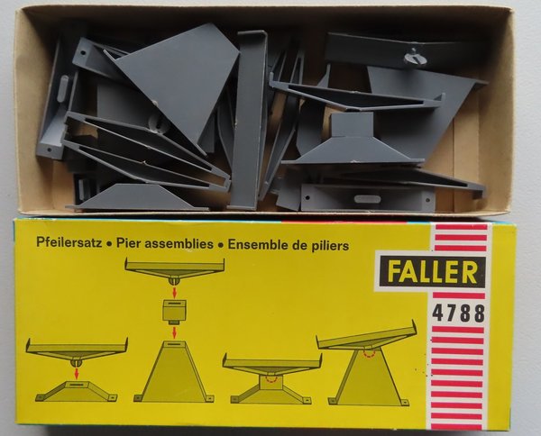 Faller AMS 4788 -- Stützenset in OVP, 60er Jahre Spielzeug ☺ #DEZ2578