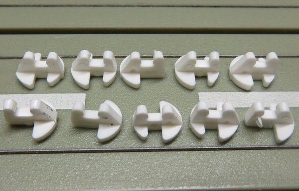 Faller AMS -- 10 Verbindungsclips Klammern für Bodenplatten